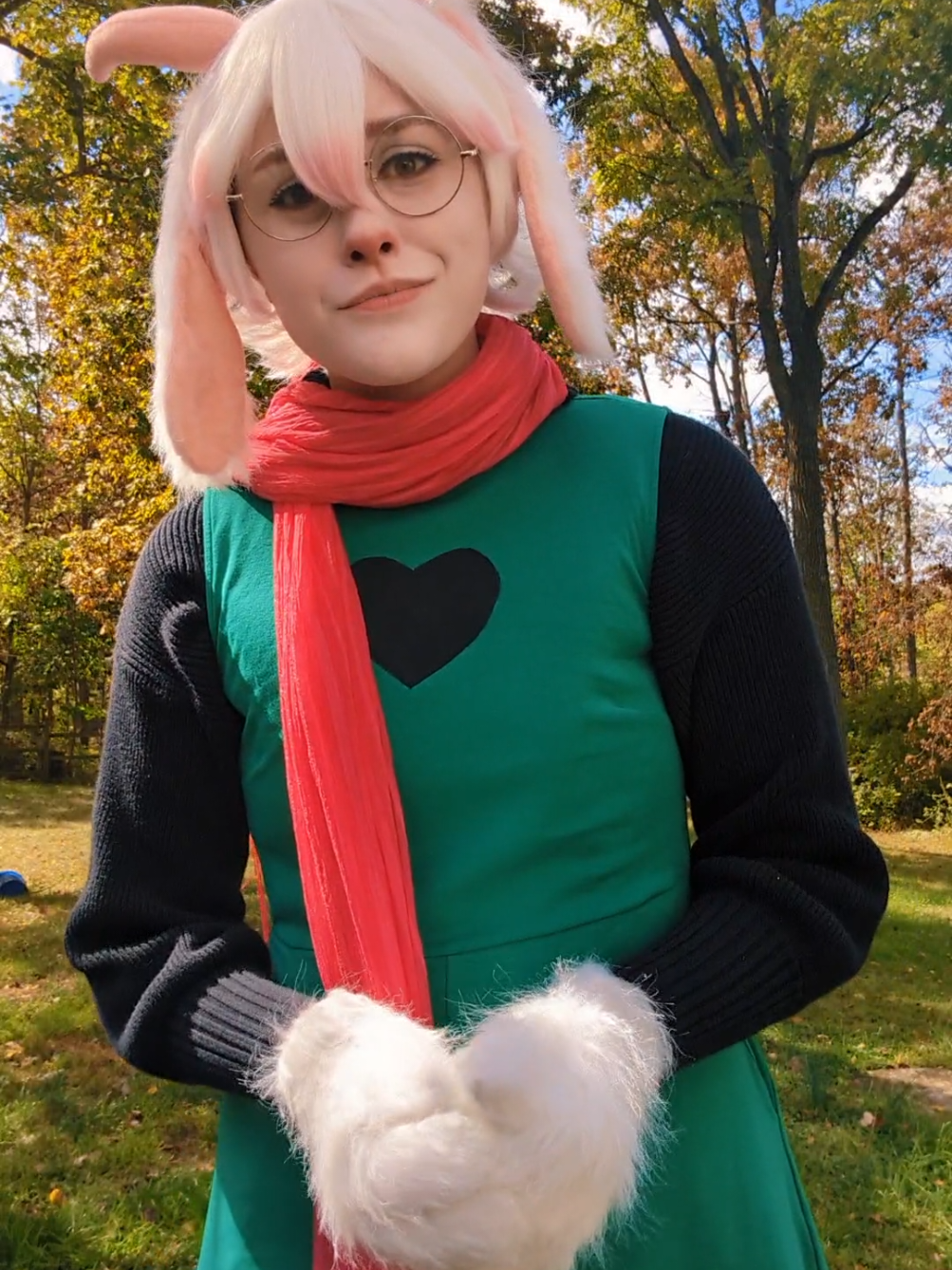 let them know 😇‼️ #deltarune #deltarunecosplay #ralsei #ralseideltarune #ralseicosplay 