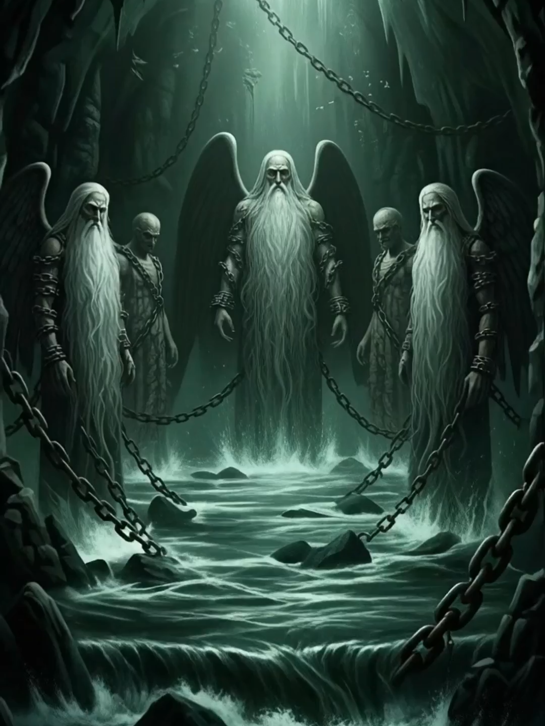 Os Anjos Acorrentados do Eufrates #Bíblia #Jesus #Fé #biblia #anjos