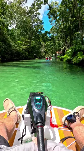 🚤🌴 Floating down the crystal-clear Weeki Wachee River in the GoBoat has to be one of the most relaxing ways to spend a Florida day. Just kick back, cruise at your own pace, and soak in the scenery — manatees, turtles, and that famous spring-fed water that looks like pure glass. 💦☀️ No trailer. No hassle. Just pack it, launch it, and enjoy a peaceful ride surrounded by Florida’s natural beauty. 🌊🌿 👉 Ready to make your own river days this easy? Head to GoBoat.com/Tankful50 and use code Tankful50 to save $50 on your order. #Florida #WeekiWachee #GoBoat #lakelife #fyp @GoBoat  ---