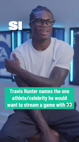 Travis Hunter and LeBron 2v2 on Madden would be tough 🔥 #madden #travishunter #lebron 