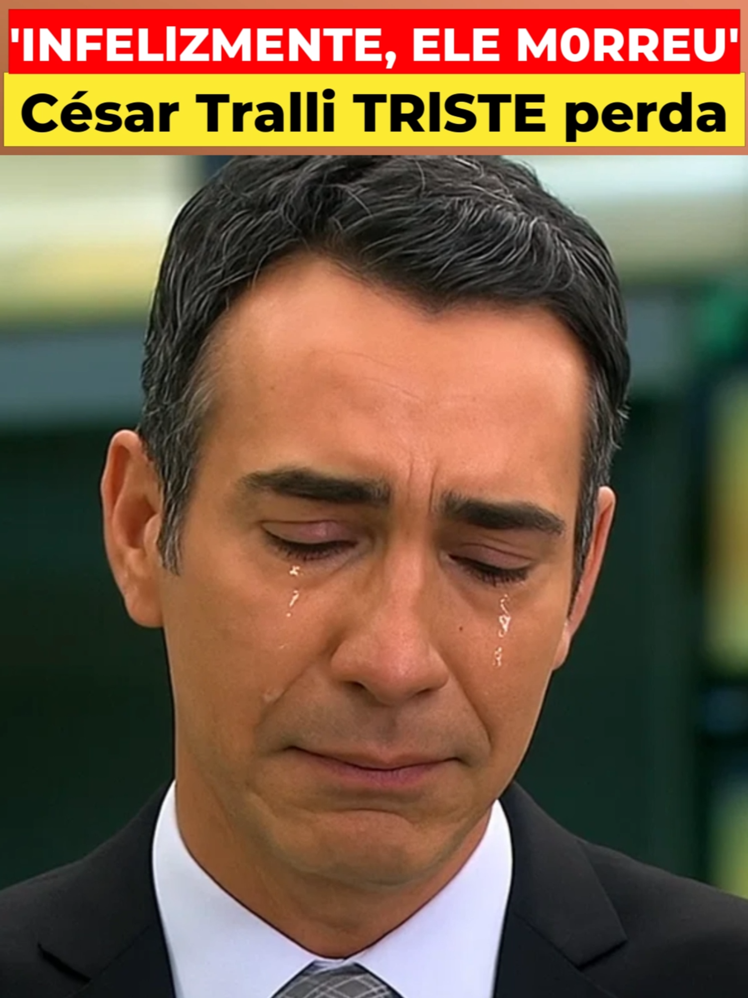 'INFEL1ZMENTE, ELE M0RREU': César Tralli anuncia TRlSTE perda ao vivo na Globo: . . . . . . . . . #ultimasnoticias #recordtv #jovempannews #cidadealerta #jornalnacional #fofocadosfamosos #notícia #シ゚viralfypシ #tvbrasileira #aviaocaindo #notícia #noticias #notícias #tiktoknotícias #redeglobo #sbtnews #ultimasnoticias #entretenimento