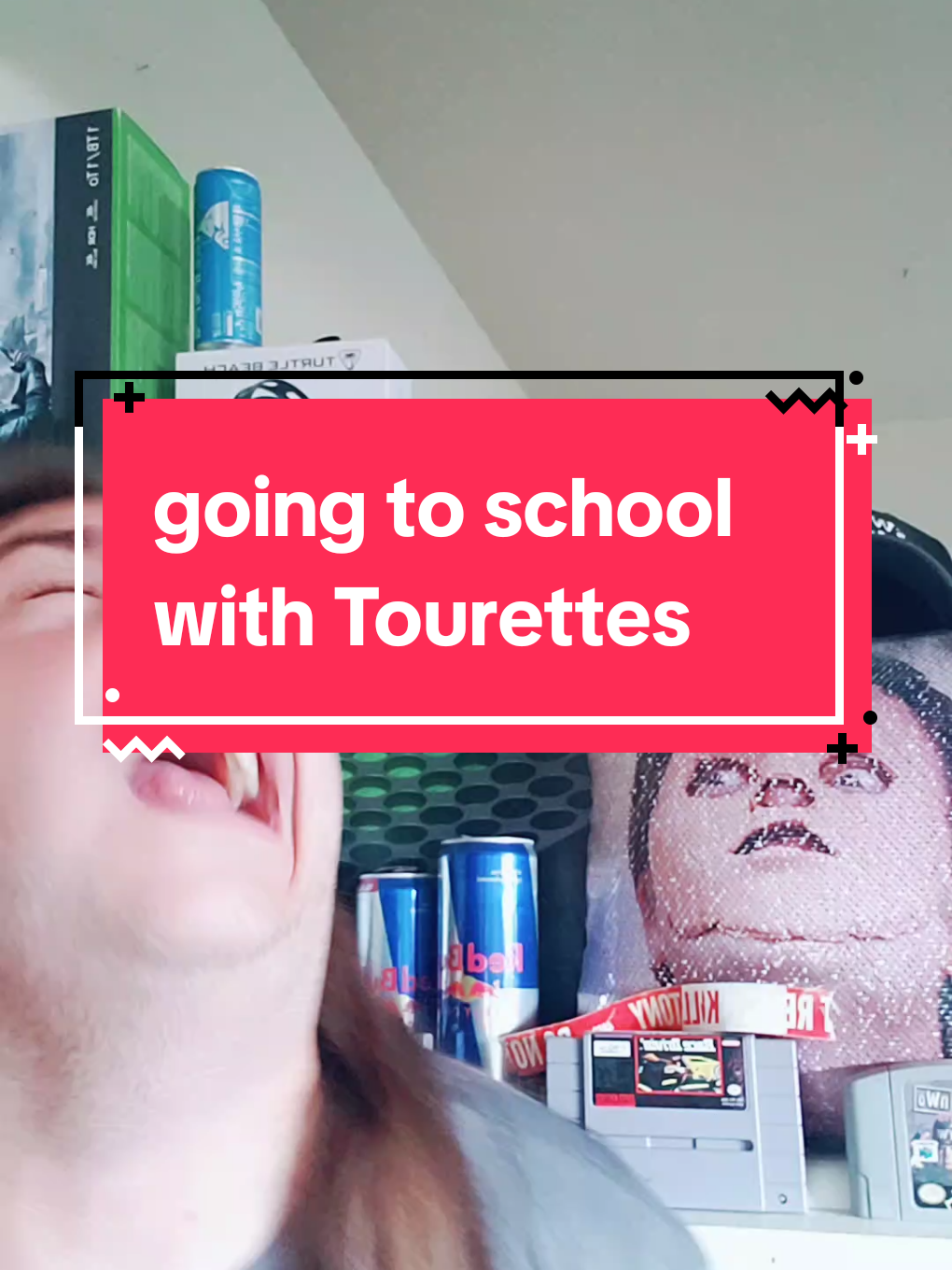 #stitch with @Cheri🥕HIGHSCHOOL and Tourettes Syndrome #fyp #humor #jokes #joke #tourettes 