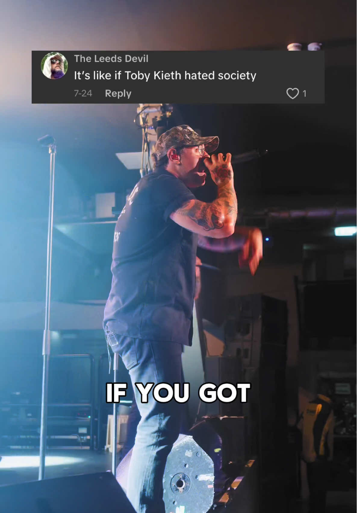 Rip to the 🐐 @Toby Keith  🎥: @James Kay  #countryrock #yallternative #country #rock #tobykeith 