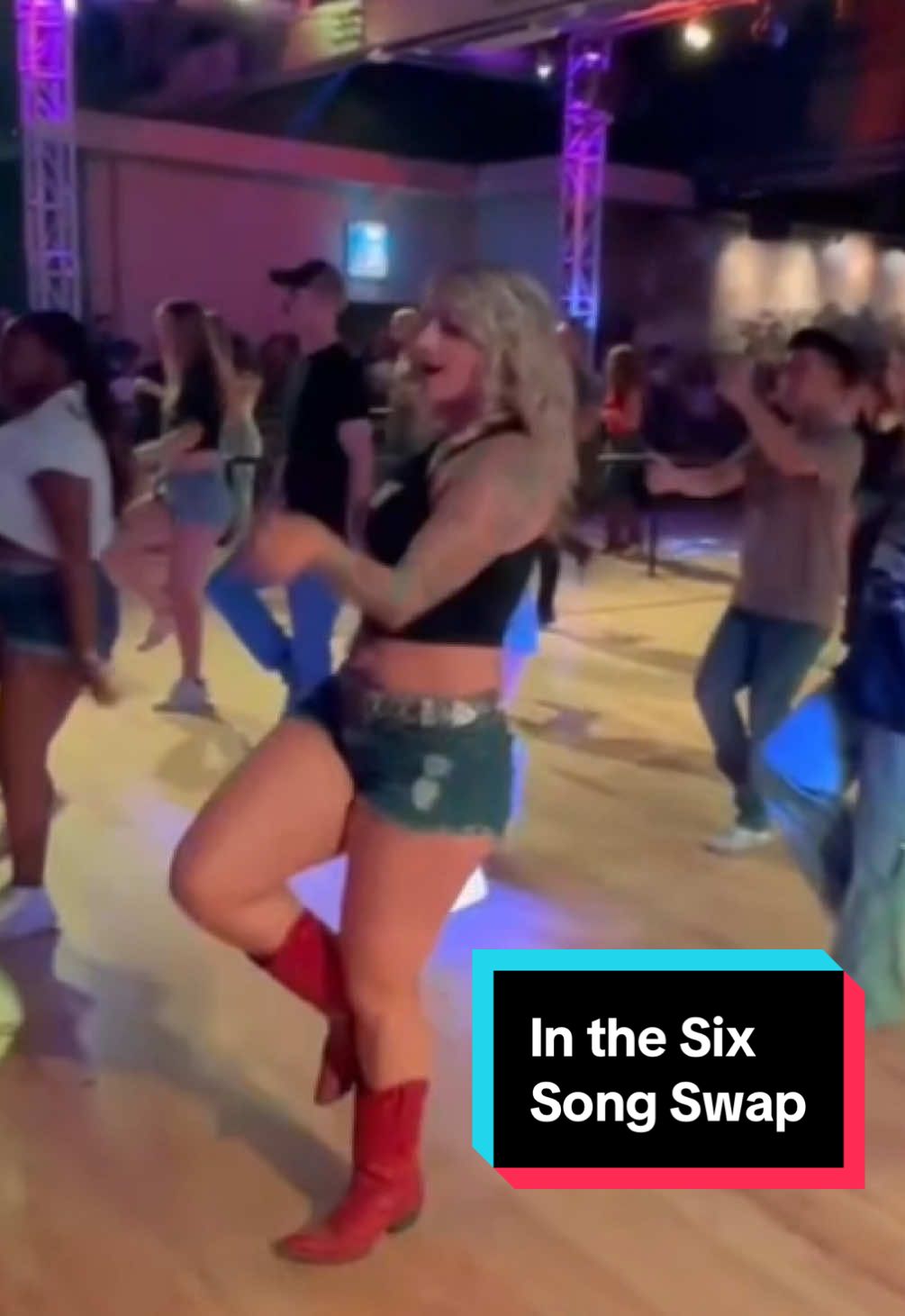 Song Swap Lasso  🧠 In the Six by Shane McKeever & Joey Warren 🎵 Body (feat. brando) by Loud Luxury - Original Song  🎤 @DJKermieJRock  📍@Temecula Stampede  #linedancing #linedancer #fyp #foryoupage #inthesixlinedance 