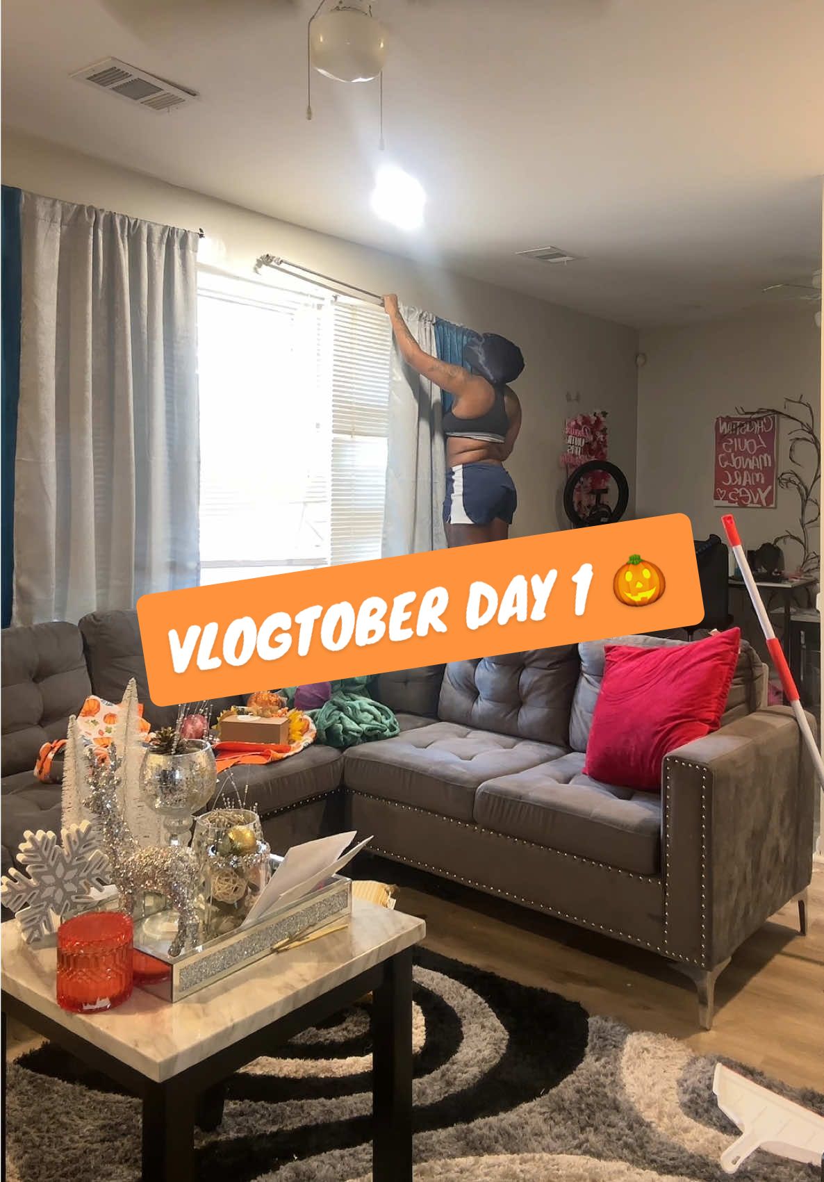 Vlogtober day 1 baby i had a long day 😫 #vlogtober #vlogs #fall #october #dailyvlogs 