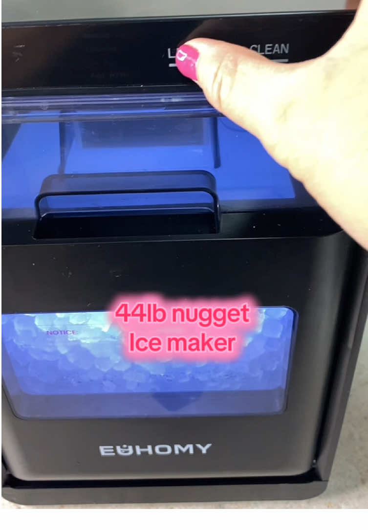 Tired of buying bags of ice? Make 44 lbs at home! #ice #icemaker #icemakermachine #euhomyicemaker #icemachine 