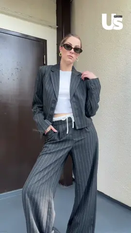 Earn your stripes in this fashion-forward pinstripe suit from Walmart! Click the link in our bio to shop now 🛍️ #WalmartPartner #Sponsored 