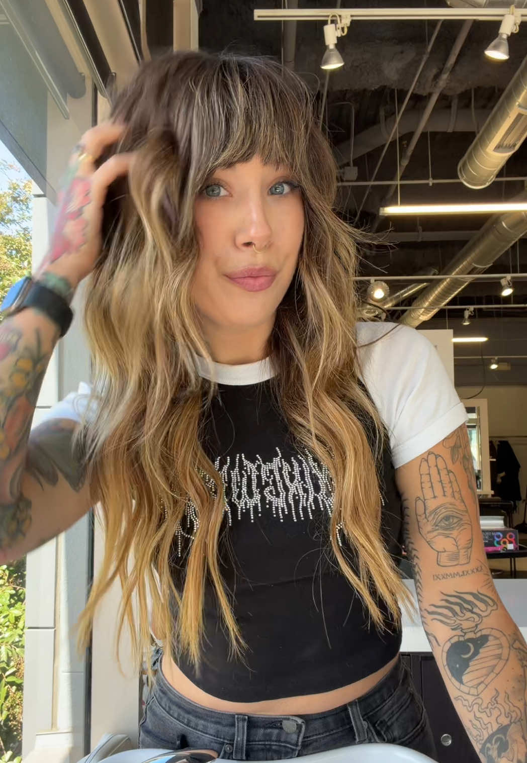 No better feeling than getting your hair washed fr #tears #sabrinacarpenter #transition #fyp #hairstylistsoftiktok 