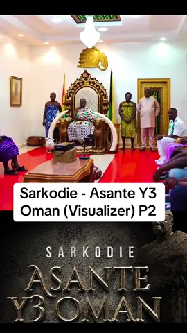 Sarkodie - Asante Y3 Oman (Visualizer) #sarkodie #ghanatiktok🇬🇭 #fyp #otumfuo #viral 