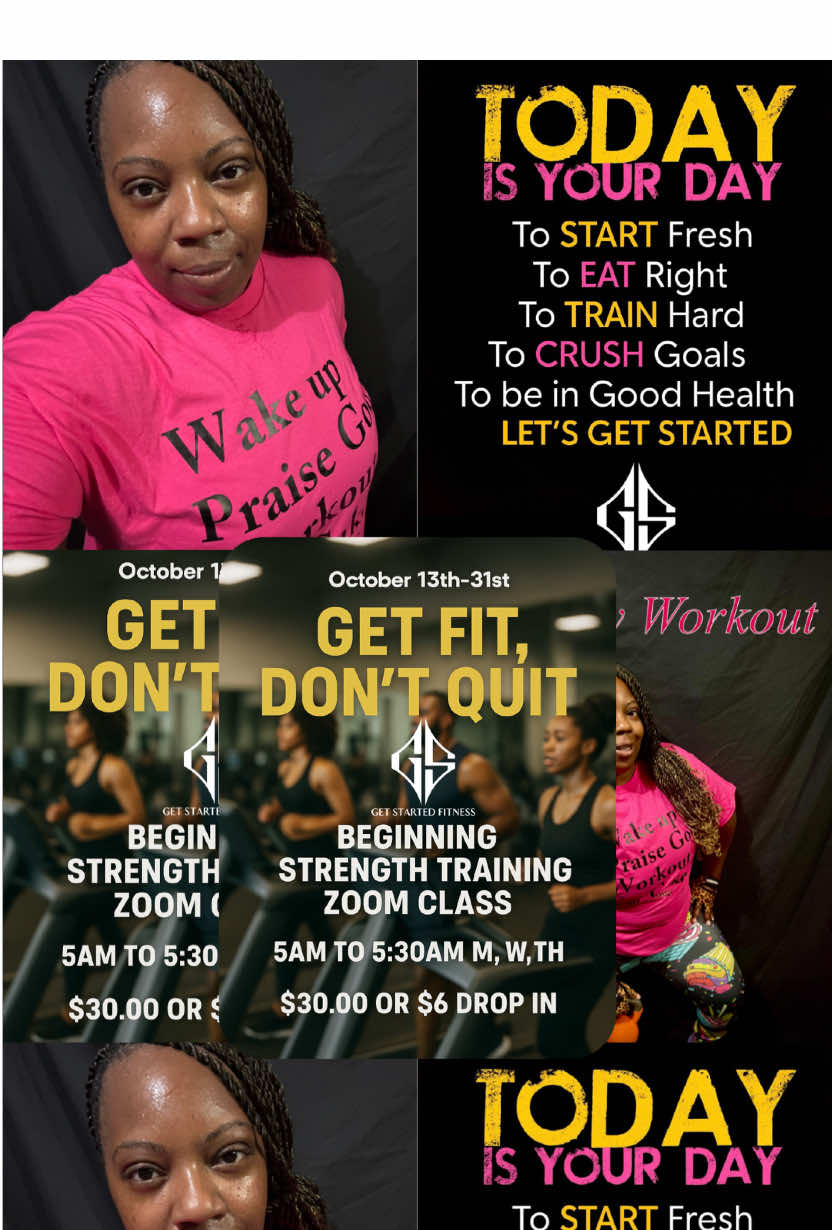 Birthday Workout, Zoom class start October 13th. Register today!  https://www.picktime.com/getstartedfitness #onlineworkout #zoomworkout #october #strengthtraining #dumbbellworkout 
