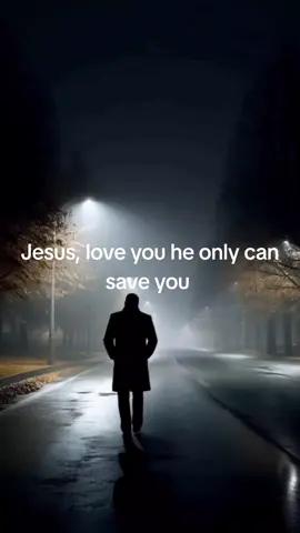 Jesus, he alone can save us from sin