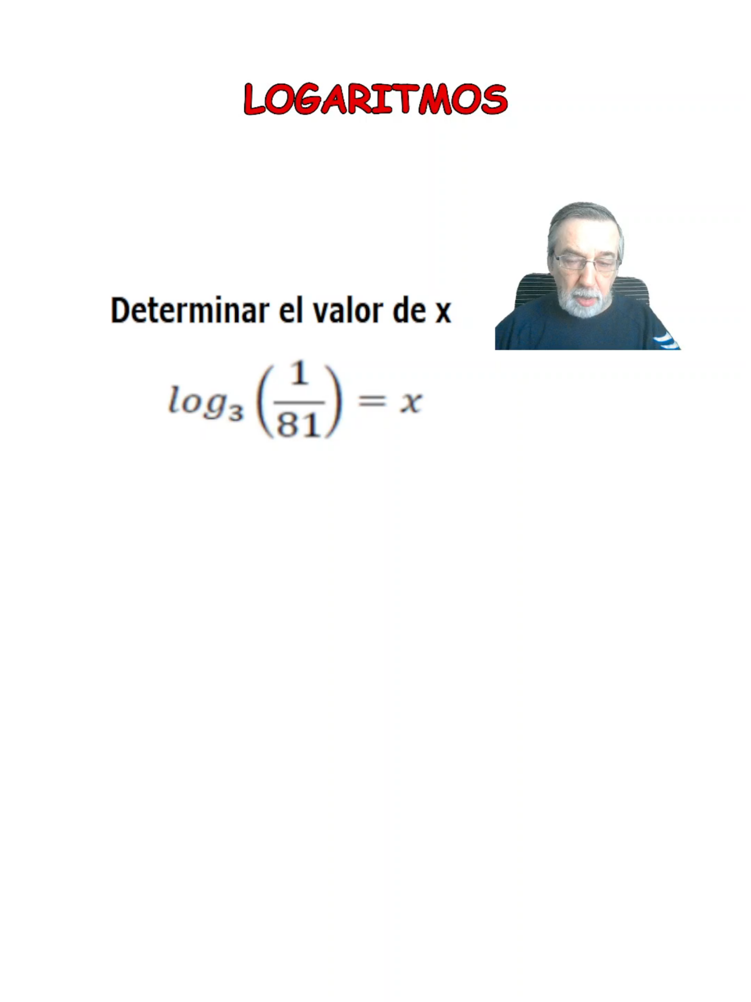Logaritmos: Ejercicios resueltos sobre definición y propiedades. #dannyperich #sectormatematica #profeperich #profesorperich #paesm2 #paesmatematicam2 #algebra #paesmatematica #matematica #matematicas #logaritmos #matematicam2 #propiedadesdeloslogaritmos #ecuacioneslogaritmicas