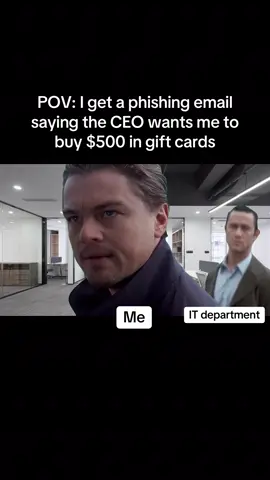 Phishing emails never disappoint… #cybersecurity #funny #meme #informationtechnology #trending 