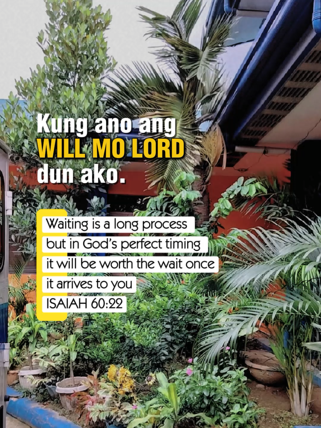 Kung ano ang WILL MO LORD dun ako. #foryou #feed #fyp 