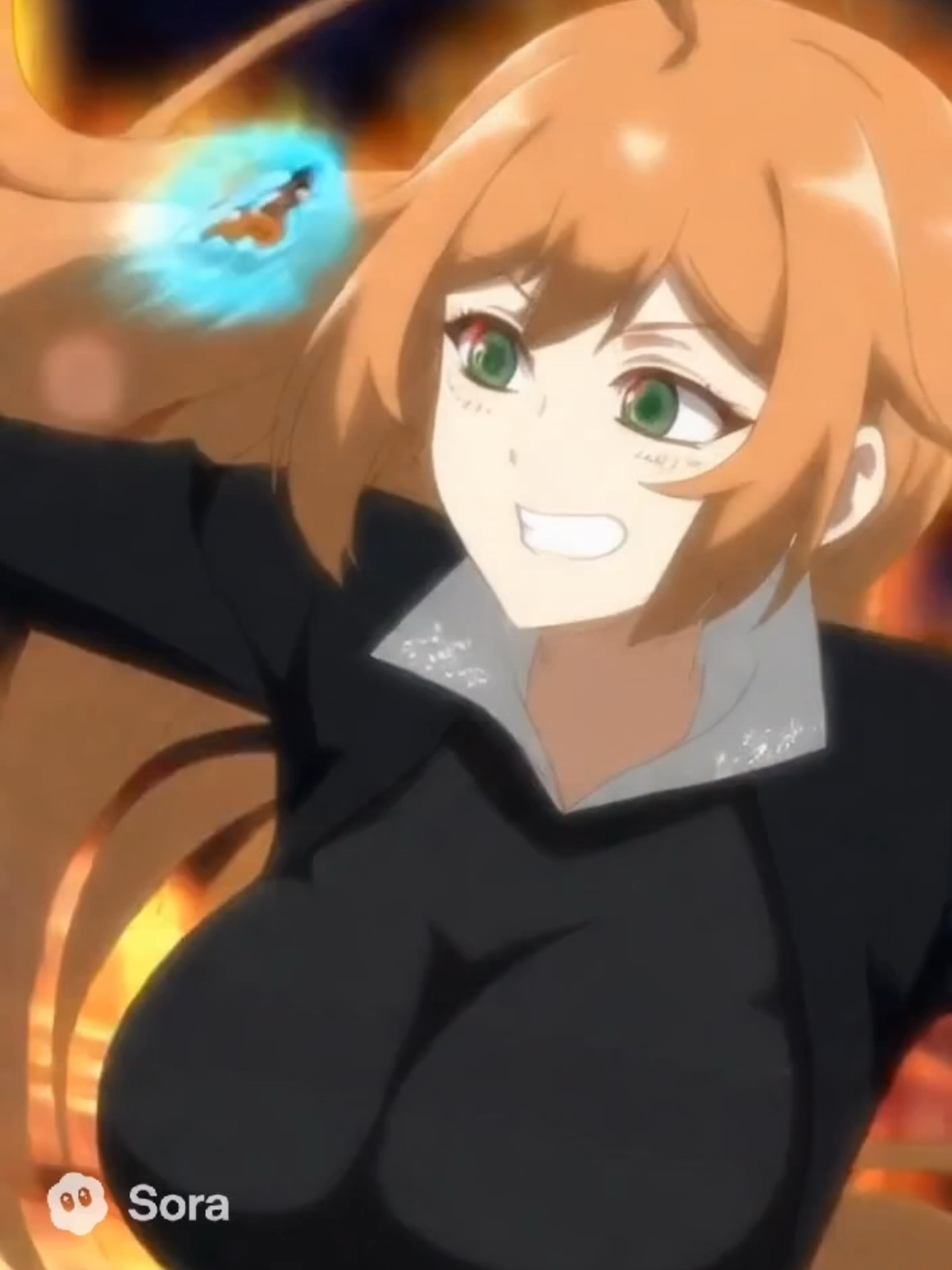 Rika Helleaven Vs Goku?! This is wild chat! #sora2 