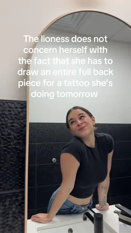 Sometimes you just gotta do it last min😅 #fyp #art #tattoo #orangecounty 