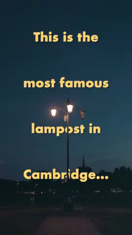 This is the most famous lamppost in Cambridge…💡 📍Parker’s Piece, Cambridge #cambridge #realitycheckpoint #hiddenhistory #ukhistory #DidYouKnow  Follow for more hidden history!