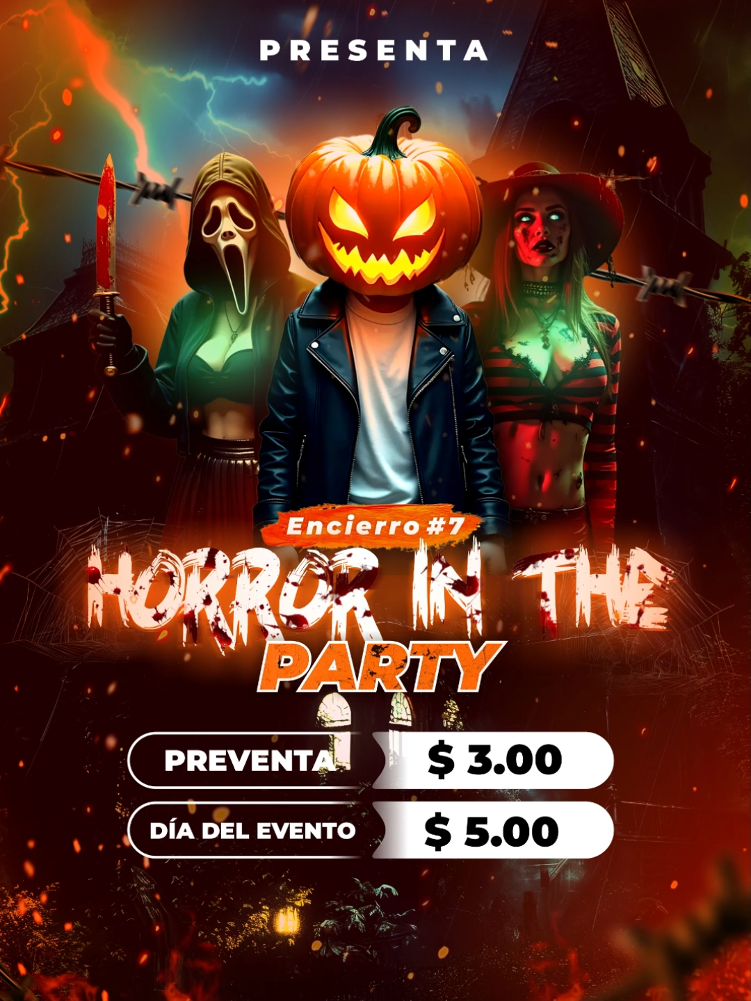 Anima flyer con #IA fácil y rápido #animación #inteligenciaartificial #viral #Discoteca#halloween #flyerシ #diseñador #gemini #club