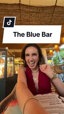 Come with me and Google Maps (@Chloe Mitchell) to The Blue Bar  🫶. Everything on the menu honestly looked INSANE. #holidayvlogging #girlstripvlog #eatwithus 