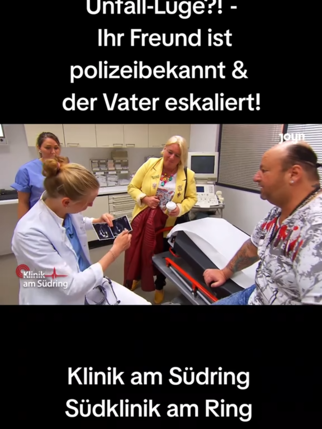 Unfall-Lüge?! - Ihr Freund ist polizeibekannt & der Vater eskaliert! | Klinik am Südring  - Südklinik am Ring - ganze Folge - #klinikamsüdring #lügen #notfall #klinik #labubu  @auf.streife.1 @blauer.drache 
