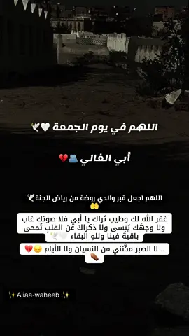 اللهم اجعل قبر والدي روضة من رياض الجنة🕊️🤲#الجمعه_مباركه #دعاء_عظيم #اللهم_ارحم_ابي