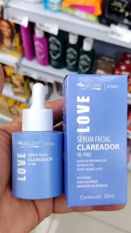 Sérum Clareador Max Love ✨ Diga adeus às manchas e olá pra uma pele iluminada! 👉 Clique no carrinho e garanta já o seu. #serum #clareador #skincare #maxlove #tiagodafarmacia 