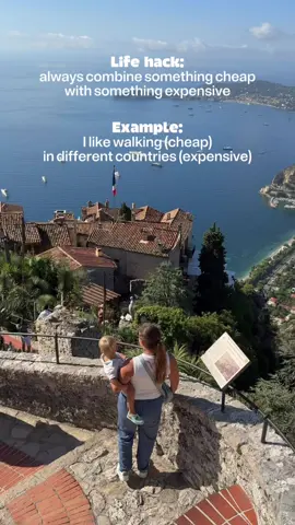Little trick I love: balance your passions. Something simple & budget-friendly mixed with something that feels like a luxury. ✨ For me it’s enjoying the easiest things — like a walk — while being somewhere breathtaking and far away. 🌍💙 What’s your “cheap + expensive” combo? Curious to hear yours! 👇 #LifeHack #TravelTips #BudgetLuxury #SmartTravel #LuxuryLifestyle    