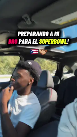 Preparando a mi amigo para el super bowl de bad bunny! #🇵🇷 #boricua🇵🇷 #puertorico🇵🇷 #badbunny #SuperBowl @Founder Of FTA 🔒 