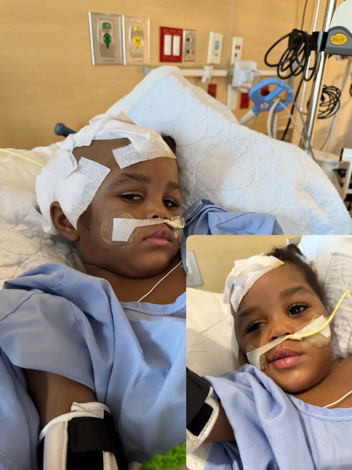 Little Ms ATTITUDE 🤣🩷 She Still Cute Tho & Still Got Her To Crack A Smile ❣️  Baby Girl Just Had Another Surgery Yesterday & She Looks Soooooo GOODT 🥹 WE Are So Proud Of You Mama ❣️❣️ Doctors Are Talking About Rehab NEXT WEEK 👀 🥳🥳🥳🥳 & Her Birthday Is This Month ❣️🎃 Praying She’ll Be Ready To Come Home For The Holidays 🤞🏽  Keep Getting Better Mama 🌸 We love y’all soooo much 🥹♥️Seriously, thank you for EVERYTHING the love, the comments, the prayers, the messages. Every single thing means the world to me. Thank you for helping me carry this weight so it doesn’t feel so heavy. Thank you for loving me and my family the way yall do ❣️  Our GofundMe & Amazon WishList IIs Located In The Bio Located In The Link Tree  💚  #childabuseawareness #explorepage✨ #adoptionjourney #auntiemama #auntihoodgirls  GOD IS AMAZING 🥹❣️