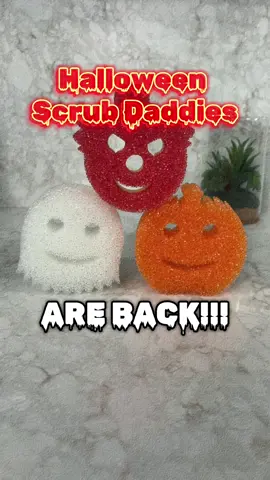 Y’all been waiting for this one… 🎃🤡👻🧽 #scrubdaddy #smile #CleanTok #cleaningtiktok #halloween 