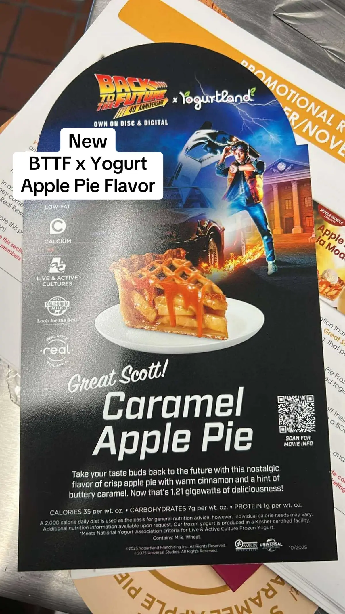 #backtothefuture #yogurtland #bttf #greatscott #yogurt 