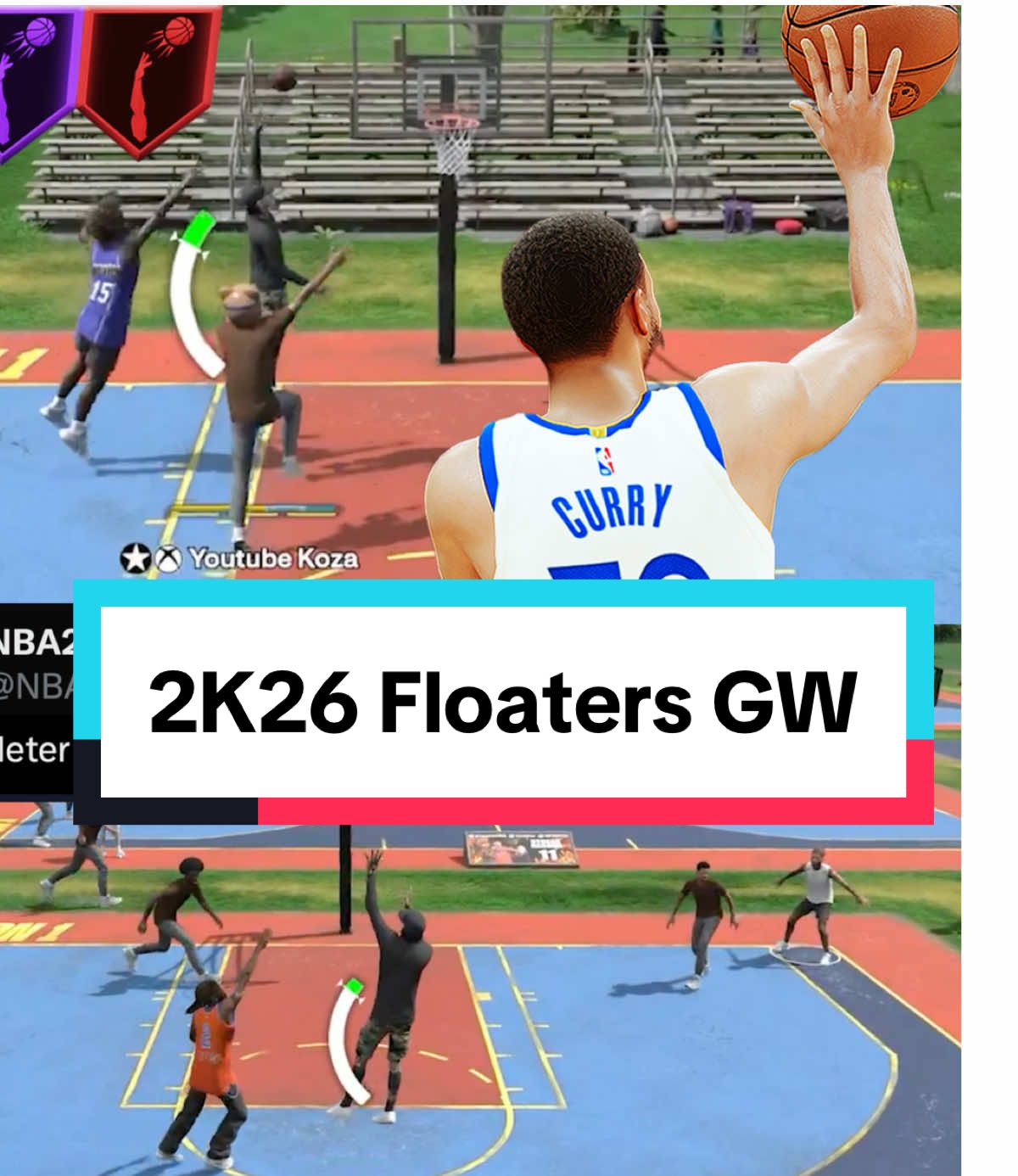 2K26 Layup Meter Green Windows on Float Game #2k26 #2k #nba2k26 