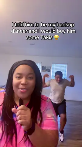 I guess he really wanted those takis 😂 #backupdancer #dance #fyp #viral 