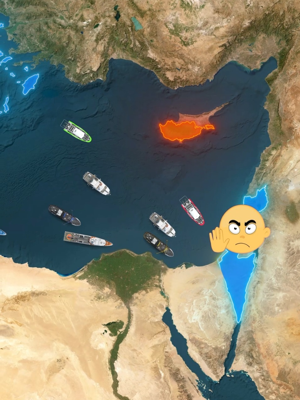 Global Smud Flotilla! 😳  #gaza #country #freeplastine #map #geography 