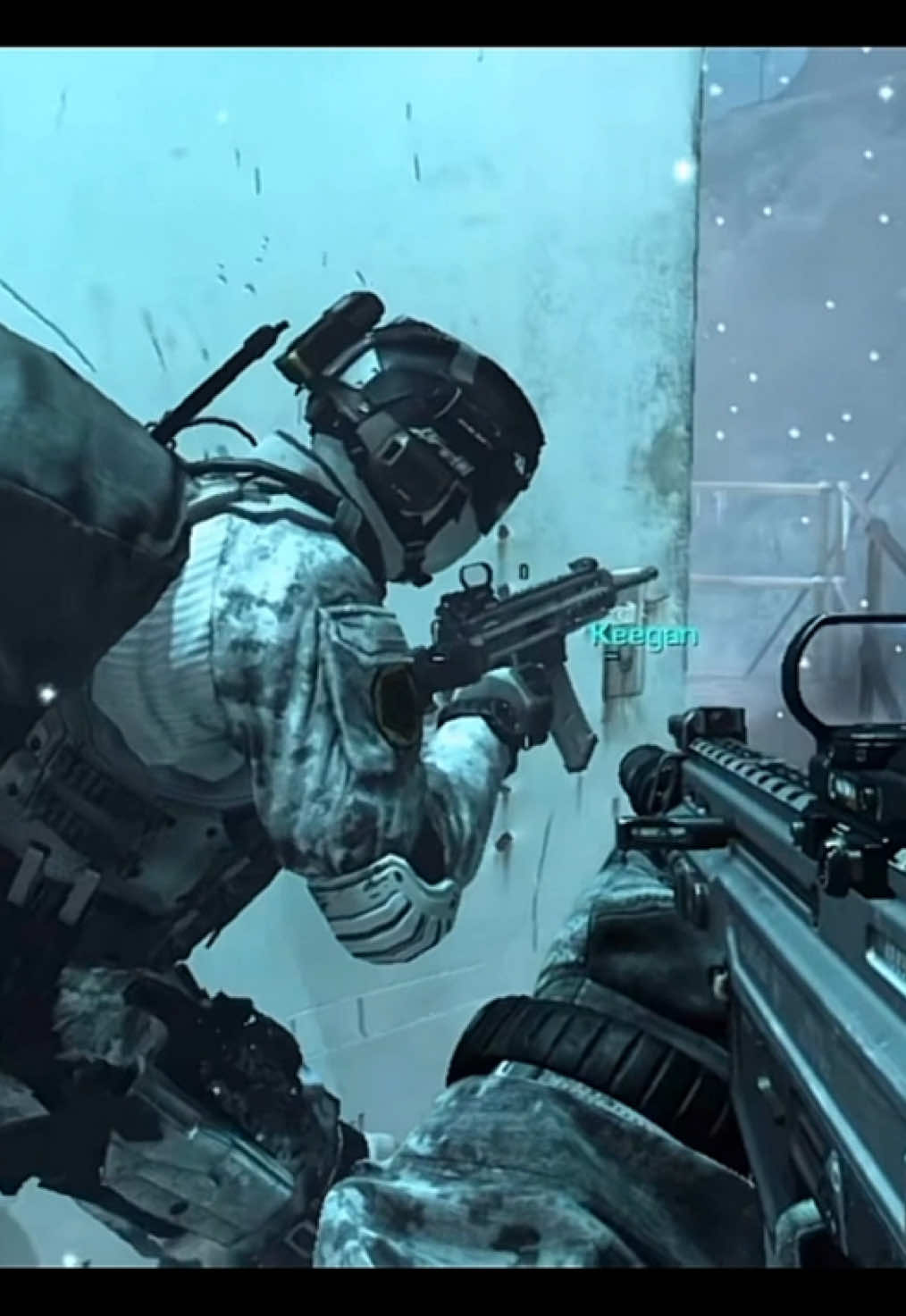 They just casually infiltrated the federation facility 😭✌️ #callofduty #codghost #keegan #codedits #mw3 