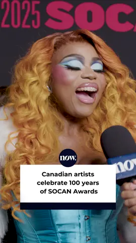 The SOCAN Awards was the place to be this week, as Canadian rising stars, legends and trailblazers came together to celebrate a century of songwriting, creativity, and cultural impact. 🇨🇦🎶 #SOCANAwards #SOCAN100 #CanadianMusic