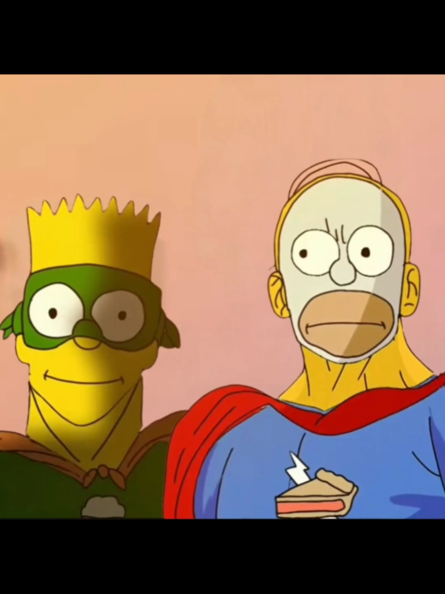El hombre pay y el niño pastelillo #homerosimpson #hombrepay🥧 #bartsimpson #elniñopastelillo #apoyoviralvideo 