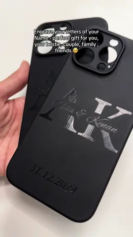 soo in love wirh these matching phone cases 😍 your sign to buy these | from @laseryourphone  #engraved #personalized #handyhülle #fyp #viral 