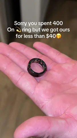 Smart ring for less than a dinner meal😱 #smartring #tiktokshopfalldealsforyou 