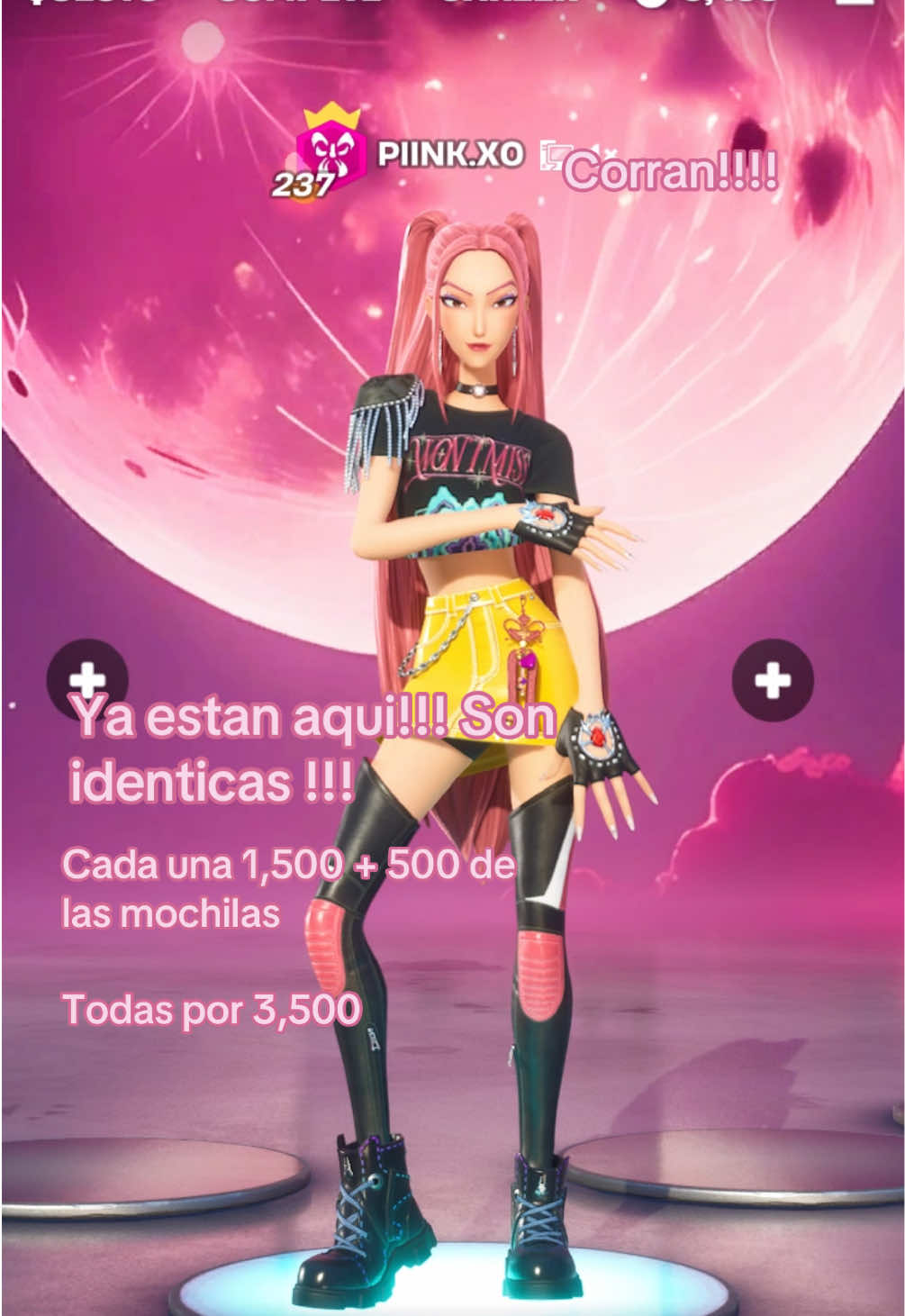 Literal que estan esperando!!!!  . . . ##fortnite##kdh##huntrix##fortniteskin##fortnitecollab