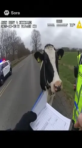 mooove #bodycam #cow #cows #cops 