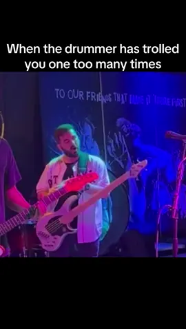 Bassist gets his revenge #localband #indiemusic #funny