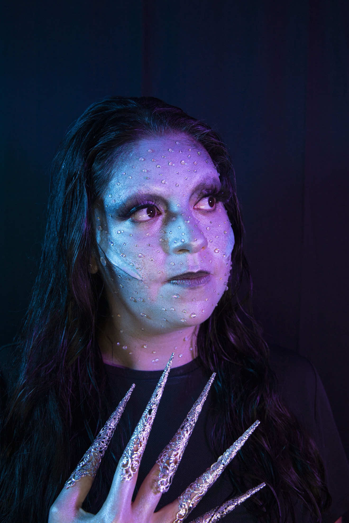 My #mermaidhalloween with my own prosthetics is here! I hope you like it  #halloweenmakeup #halloweenmakeuplook #fxmakeup #fxmakeupartist 