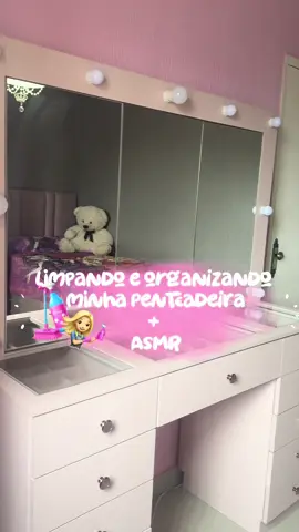 Organizando minha penteadeira#autocuidado #fypp #foyoupage #creatorsearchinsight #daily 