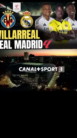 Réal Madrid vs Villarreal sur Canal+sport1 #bernabeu #halamadrid #laliga #realvillareal
