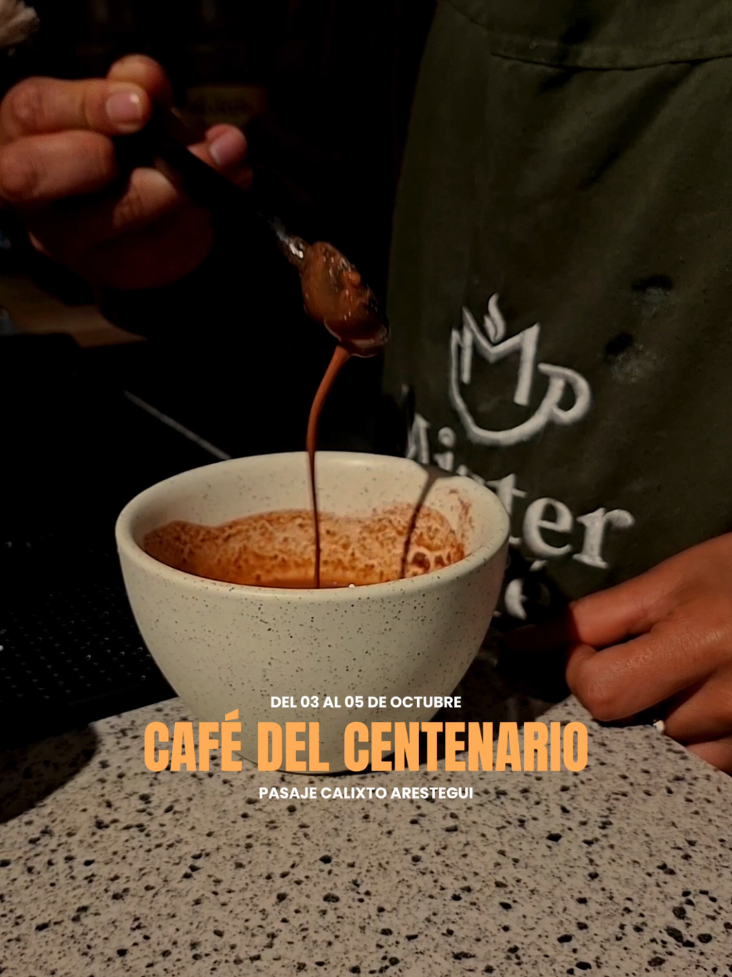 🚨 ¡Atención amantes del café! 🚨 Este 3 de octubre damos inicio a una experiencia única: El Café del Centenario 🌱☕ Prepárate para vivir 3 días llenos de sorpresas: demostraciones de métodos, bebidas nuevas, degustaciones y momentos que harán que tu pasión por el café se encienda más que nunca. ✨ 📍 Te esperamos del 3 al 5 de octubre en Mister Café – Pasaje Calixto Arestegui 121, Juliaca. Ven y sé parte de este viaje cafetero… porque el café no solo se toma, se vive. 💛 #MisterCafe #cafedelcentenario  #Juliaca #Puno #CaféDeEspecialidad 