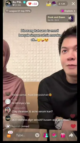 Part 3  Happy Birthday Bapak Lumier😍📸 💖 “PSL buat suprise birthday bapak ketika live… sweet betul moment ni! 🥹🎂” #andiarsyil #puterisarahliyana #ikalumier #lumiermalaysia #aapslfans 