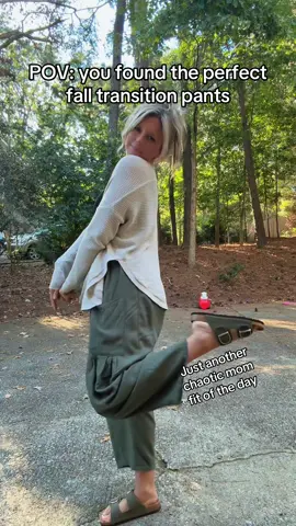 The best fall transition pants. 🤩🤍 #tiktokmademebuyit #tiktokshop #fyp #treatyourself #OOTD 