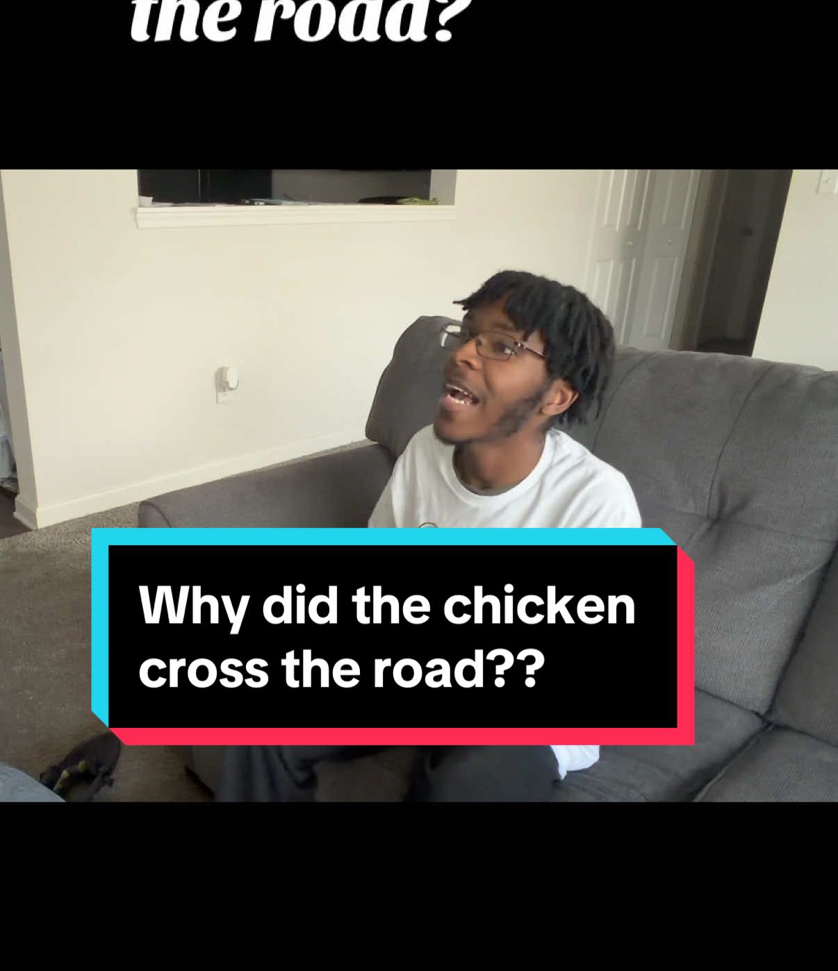 Why though?? 🐓🐓 #comedy #fyp #foryoupage #whydidthechickencrosstheroad 