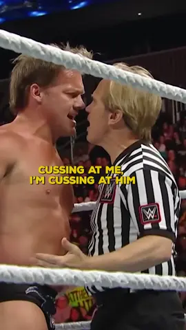 Chris Jericho and Charles Robinson got into it for real 😂 #WWE #wrestling #chrisjericho #charlesrobinson